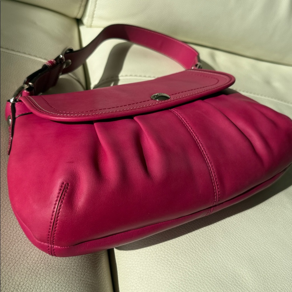 Coach Soho Shoulder Flap Bag - Picture 11 of 17